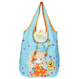 【ポイント10倍 & クーポン！】ショッピングバッグ 水森亜土 ポーチ付きエコバッグ ブランコ ワタナベ お買い物かばん マシュマロポップ