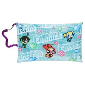 【ポイント10倍 & クーポン！】ミニポーチ パワーパフガールズ クリアマルチケースS カラフルピクセル ネーム マリモクラフト 小物入れ メール便可 マシュマロポップ