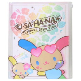 【ポイント10倍 & クーポン！】ポケットファイル ウサハナ ファスナー付き6ポケットクリアファイル Kawaii Style Time サンリオ カミオジャパン 新学期準備文具 マシュマロポップ