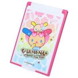 【ポイント10倍 & クーポン！】手鏡 ウサハナ カードミラーS Kawaii Style Time サンリオ カミオジャパン コンパクトミラー メール便可 マシュマロポップ