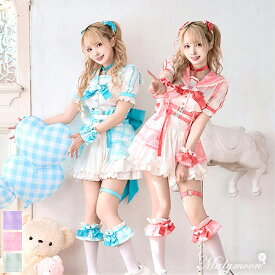 [正規品](即納)コスプレ 魔法少女 セーラー ブルー ピンク レッド グリーン パープル レディース 大人 女性 ハロウィン malymoon マリームーン【10109】