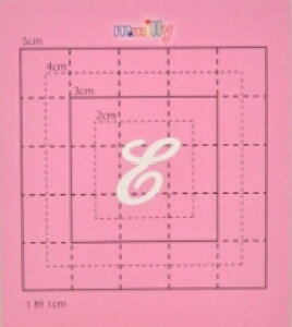 【スワロフスキー27個付イニシャルシール】(オリジナルスマホ ケース・カバー)大文字WH(小)E