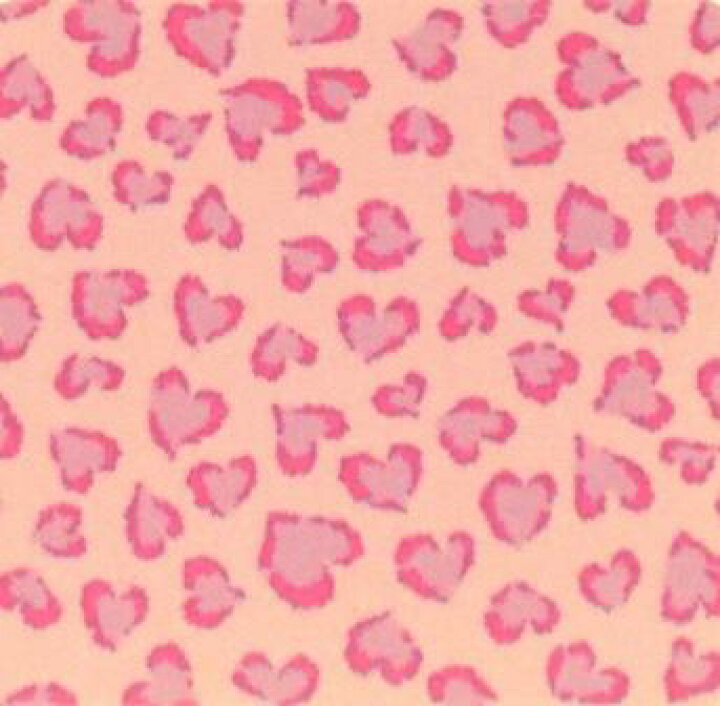 楽天市場 ハートヒョウ柄 豹 レオパード ネイルシール 小ピンク1シート1枚 Mmilly