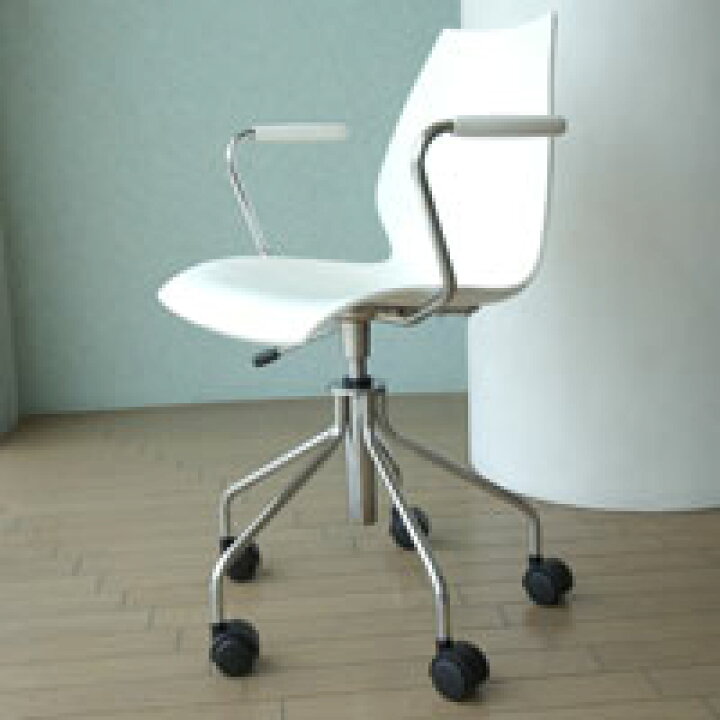 楽天市場】正規代理店 Kartell カルテル キャスターチェアMAUI ARM 