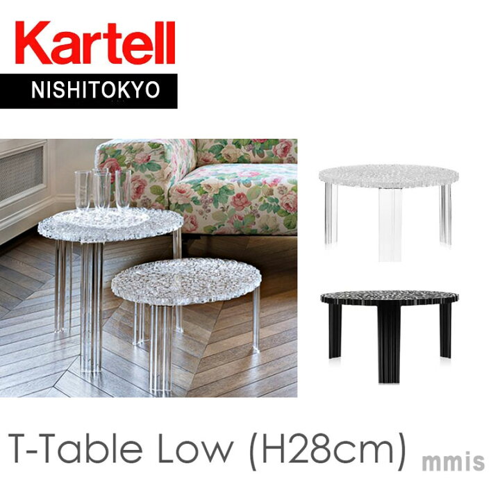 楽天市場】正規代理店 Kartell カルテル テーブル T-TABLE ティー 