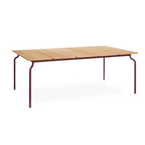 MAGIS �}�W�X SOUTH TABLE TEAK �T�E�X �e�[�u�� �`�[�NW200×D120×H75cm�i�`�[�N�V��)�A�E�g�h�A�t�@�j�`���[ mmis �V���� �C���e���A