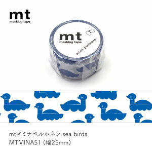 }XLOe[v mtmt×mina@sea birdsMTMINA51 25mm×7m 1rollmina perhonenmmis V CeA