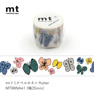 �}�X�L���O�e�[�v mtmt×mina�@flutterMTMINA41 35mm×7m 1rollmina perhonenmmis �V���� �C���e���A