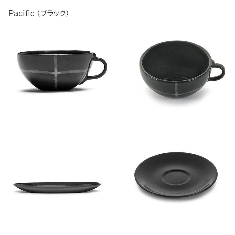 SERAXCoffeeCup&SaucerZumaコーヒーカップ＆ソーサーSaltホワイトTSB4023113-001114-001PacificブラックTSB4023113-800114-800LIVINGTALKmmis新生活インテリア