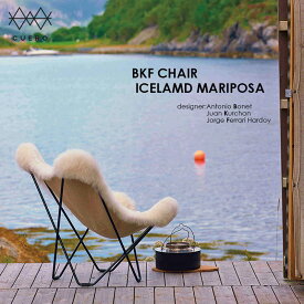 BKF CHAIR ICELAMD MARIPOSA/ビーケーエフチェア アイスランド マリポサアイスランドシープスキンCUERO KBFチェアmmis 新生活 インテリア