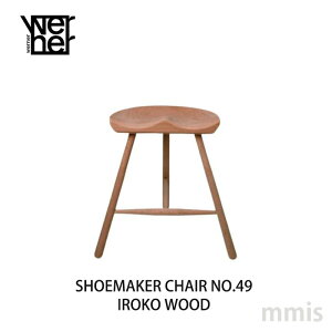 WERNERi[i[jSHOEMAKER CHAIR NO.49 IROKO WOOD V[[J[`FA NO.49 CREbh W994901_IRKmmis V CeA
