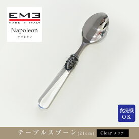 EME Napoleon カトラリー ナポレオン クリアディナースプーン(21cm)食洗器対応mmis 新生活 インテリア