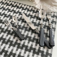 EMENapoleonカトラリーナポレオンブラックディナーフォーク/スプーン/ナイフ食洗器対応mmis新生活インテリア