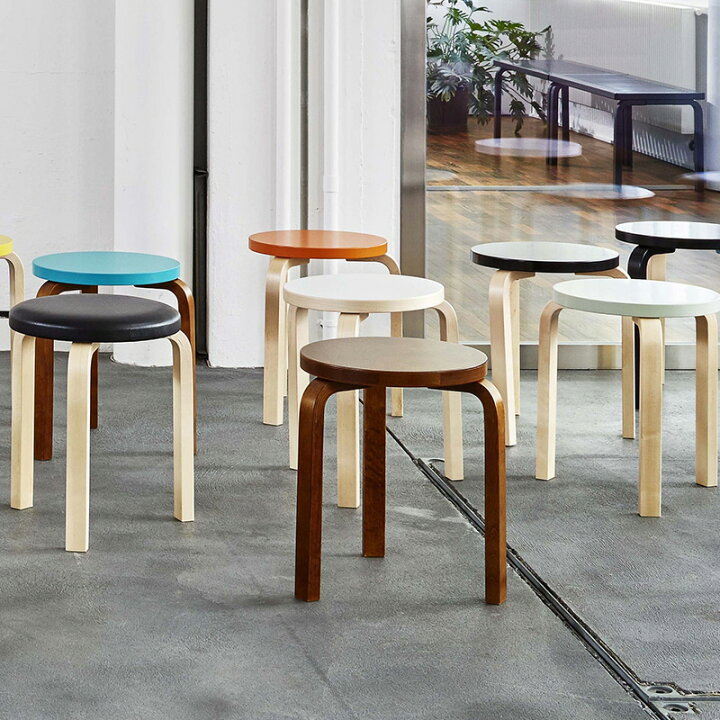 楽天市場】STOOL60 バーチ材 3本脚Artek アルテック アルヴァ 