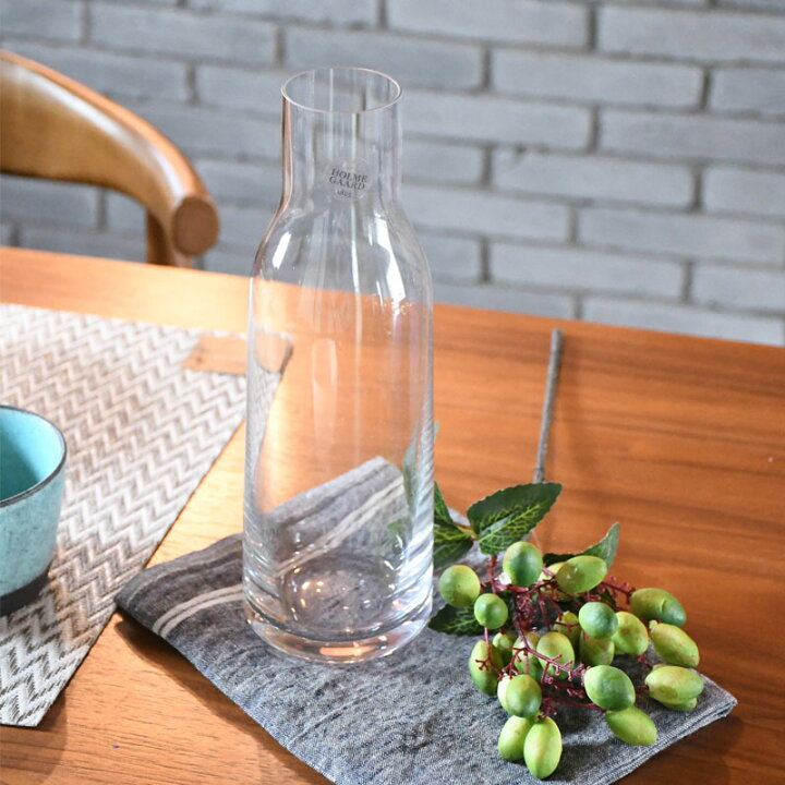 HOLMEGAARD ホルムガード MINIMA ミニマ Bottle with Lid clear フタ付きボトル (M) 900ml 4330402
