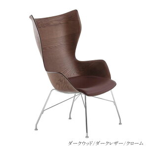 ���K�㗝�X Kartell �J���e�� �`�F�AK/wood Ash Leather K�E�b�h�A�b�V�����U�[ K4917 �X���b�g�A�b�V���X�}�[�g�E�b�h�R���N�V����mmis �V���� �C���e���A