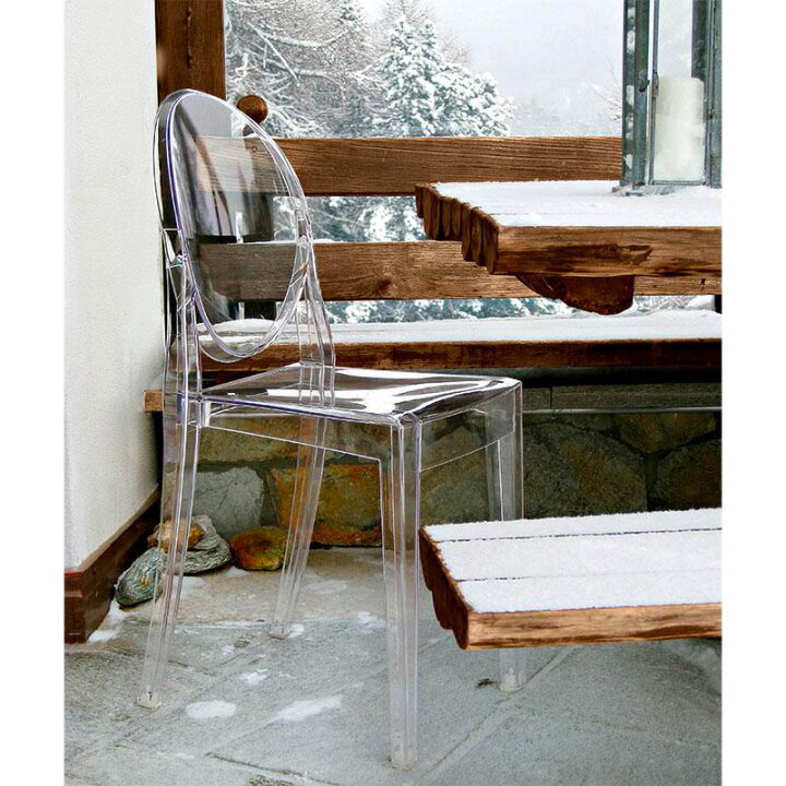 楽天市場】正規代理店 Kartell カルテル チェアVictoria ghost 