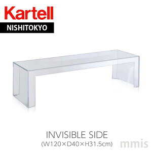 ���K�㗝�X Kartell �J���e�� �T�C�h�e�[�u��INVISIBLE SIDE TABLE �C���r�W�u���T�C�h�e�[�u��K5005 �N���X�^���g�����mmmis �V���� �C���e���A