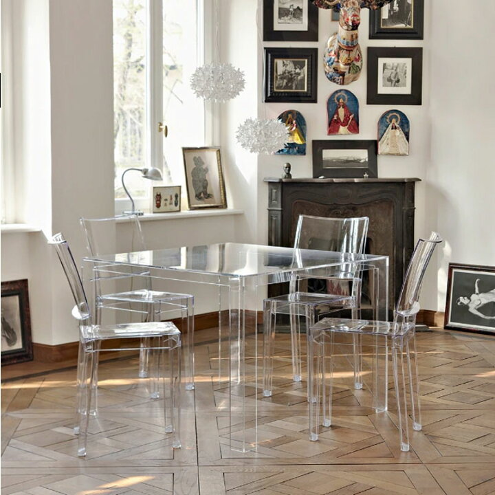 楽天市場】正規代理店 Kartell カルテル テーブルINVISIBLE TABLE