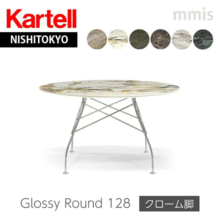 楽天市場】正規代理店 Kartell カルテル ダイニングテーブル GLOSSY  