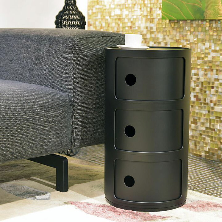 楽天市場】正規代理店 Kartell カルテル 収納家具 3段 Componibili3 