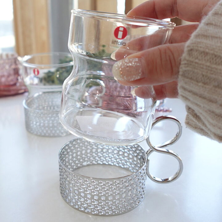 楽天市場】イッタラ iittala ツァイッカ トサイカホルダー付グラス 