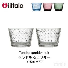 イッタラ iittala ツンドラタンブラー ペアiittala Tundra160ml ペア クリア グラスmmis 新生活 インテリア