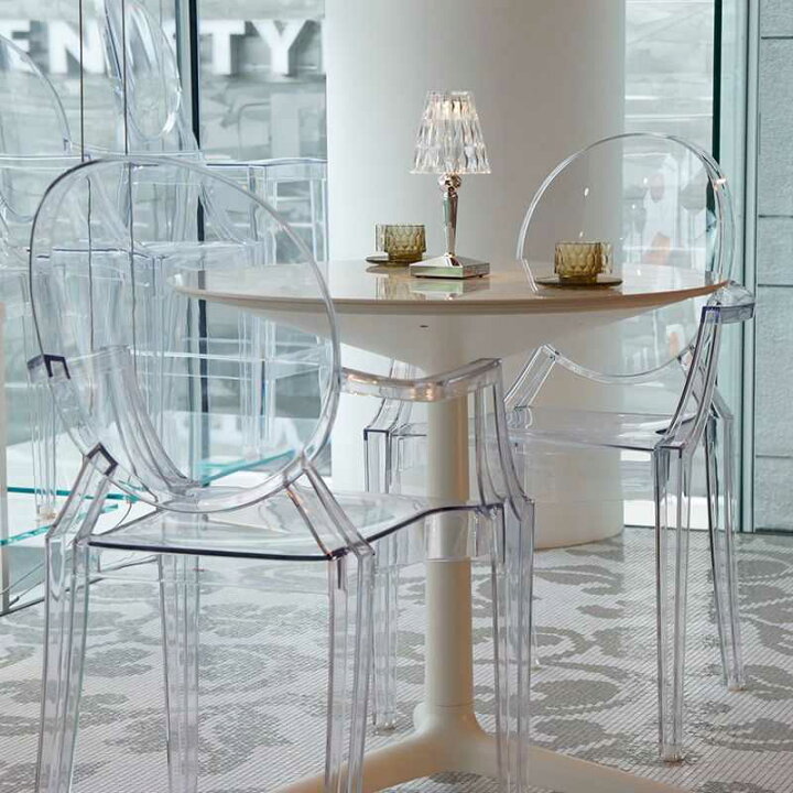 楽天市場】正規代理店 Kartell カルテル アームチェア Louis Ghost 