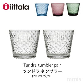 イッタラ iittala ツンドラタンブラー ペアiittala Tundra290ml ペア グラスmmis 新生活 インテリア