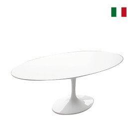 イタリアオーダー サーリネン テーブル オーバルホワイト 木製ラミネート Eero Saarinenmmis 新生活 インテリア