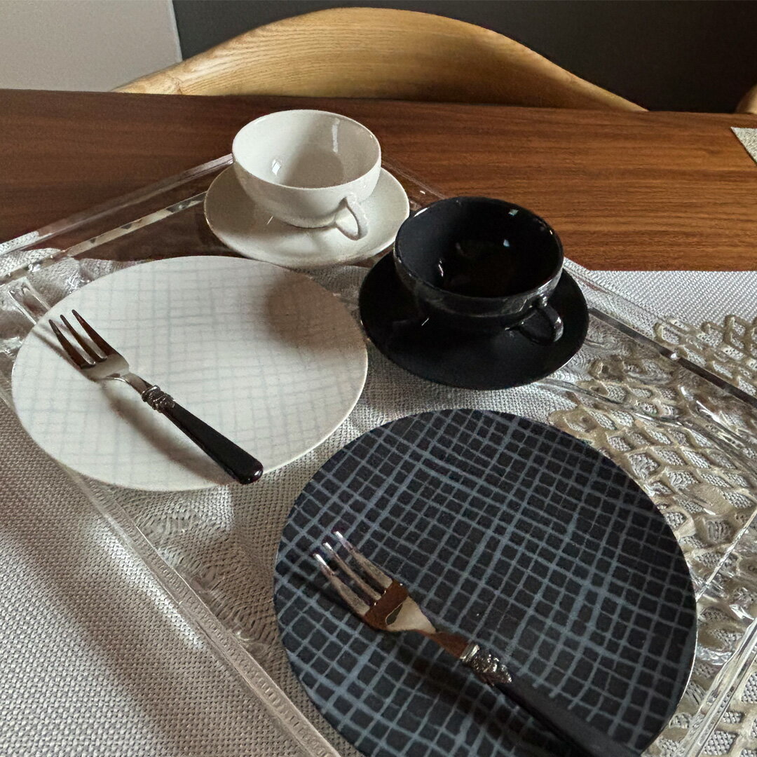 EMENapoleonカトラリーナポレオンブラックケーキフォーク/コーヒースプーン食洗器対応mmis新生活インテリア