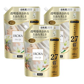 花王 IROKA イロカ ネイキッドリリー つめかえ用 1200ml