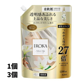 花王 IROKA イロカ ネイキッドリリー つめかえ用 1200ml