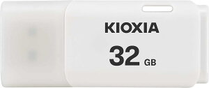 KIOXIA TransMemory U202 USB�t���b�V�������� 32GB �z���C�g KLU202A