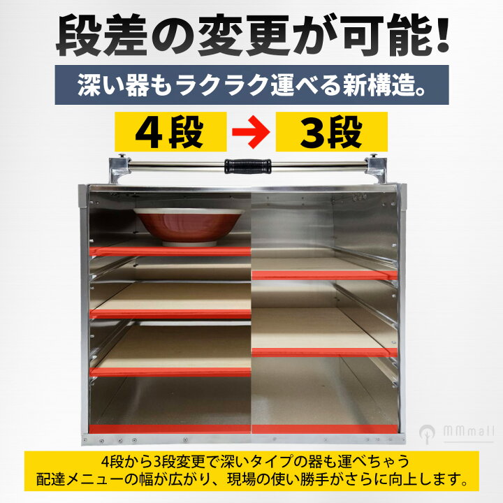 楽天市場】おかもち 岡持ち 日本製 軽量アルミ製 片手で軽々！おかもち 