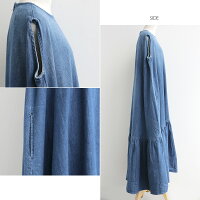 【2020SS】HealthyDENIMヘルシーデニムWattleワトルデニムロングワンピースHL15624-md【RCP】