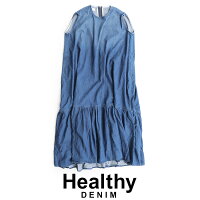 【2020SS】HealthyDENIMヘルシーデニムWattleワトルデニムロングワンピースHL15624-md【RCP】