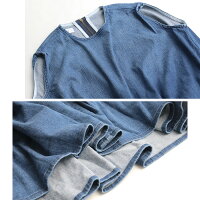 【2020SS】HealthyDENIMヘルシーデニムWattleワトルデニムロングワンピースHL15624-md【RCP】