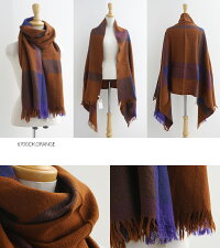 【2019AW】SOILソイルボイルラージチェックストールNSL19501【RCP】