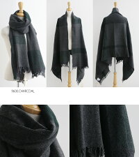 【2019AW】SOILソイルボイルラージチェックストールNSL19501【RCP】