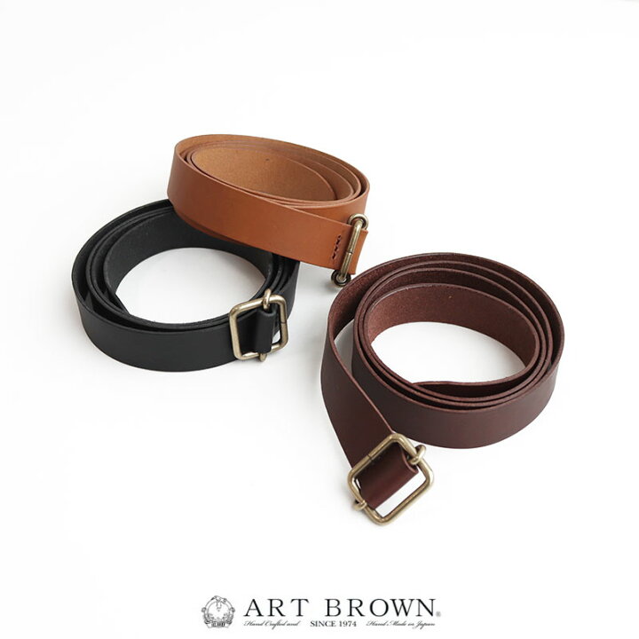 楽天市場】【50％OFF】ART BROWN アートブラウン レザーベルト 53214-2 
