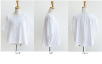 【2018SS】LeMelangeルメランジュクルーネックジャージTシャツ6821015【RCP】カットソー