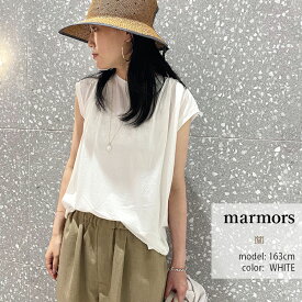 marmors マルモア tuck tanktop タックタンクトップ 0224209048【RCP】2024SS プルオーバー