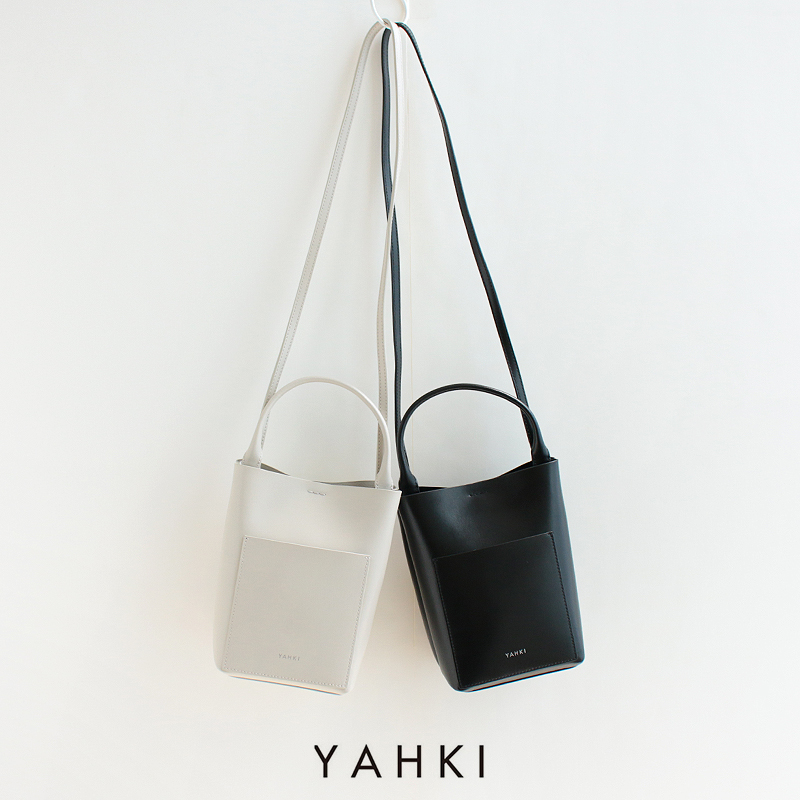 楽天市場】YAHKI ヤーキ SOFT W FACE レザーショルダーバッグ YH-581