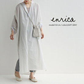 ＼楽天スーパーセール／【30％OFF】enrica エンリカ　袖カフタンワンピース DRESS 077【RCP】