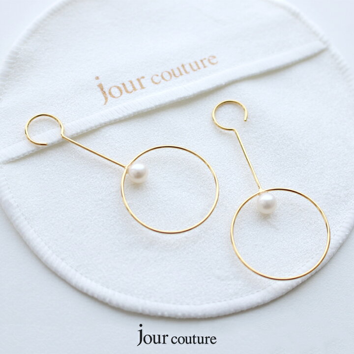 楽天市場】jour couture ジュール クチュール GUAD.01 パールピアス PC 