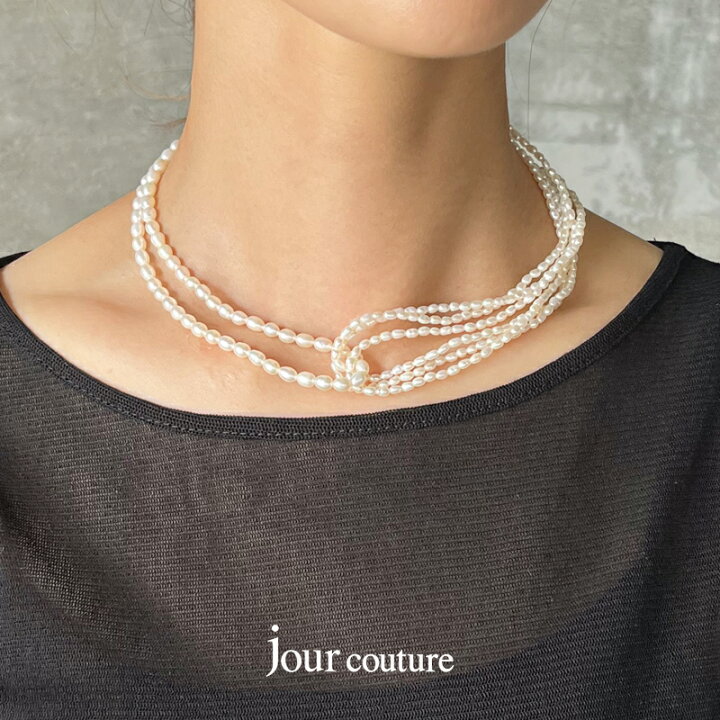 楽天市場】jour couture ジュール クチュール SILK.03 3way淡水パール 