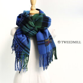 TWEED MILL ツイードミル　LAMBWOOL STOLE-25 ラムウールストール　70-190-WP【RCP】2025AW ストール マフラー