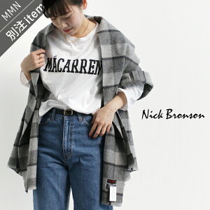 Nick Bronson×MMN yʒACez jbNu\@E[JV~A`FbNXg[(GREY CHECK) SCWV00-WCyRCPzMtg