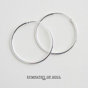SYMPATHY OF SOUL Style �V���p�V�[�I�u�\�E���X�^�C���@Endless Hoop PE M �G���h���X�t�[�v�s�A�X M STE2603S�yRCP�z�A�N�Z�T���[ �M�t�g
